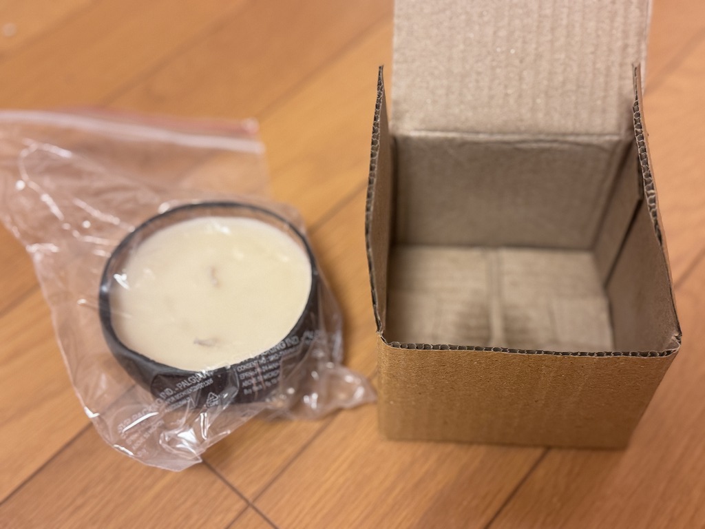 ココナッツキャンドル